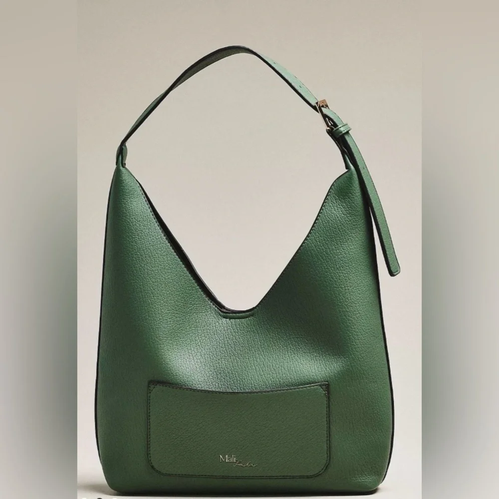 NWT Anthropologie Mali + Lili Vegan-Leather Triangle Shoulder Bag